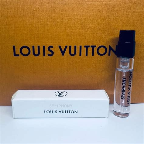 louis vuitton fragrance sample|Louis Vuitton symphony perfume samples.